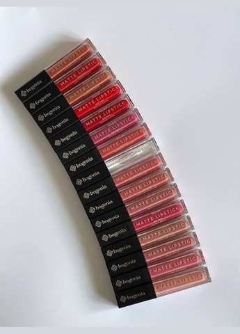 Матова рідка помада Matte Lipstik 8 мл 012 Chilean Pepper Bogenia (311216489)