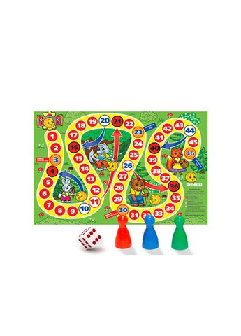 Гра-бродилка Колобок від 3 років 82500 коробка Настільні ігри ТМ Україна ЕНЕРГІЯ ПЛЮС (368833690)