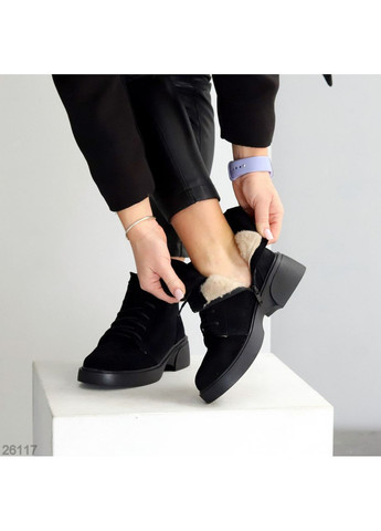 Зимние зимние ботинки milagres Helen из натуральной замши