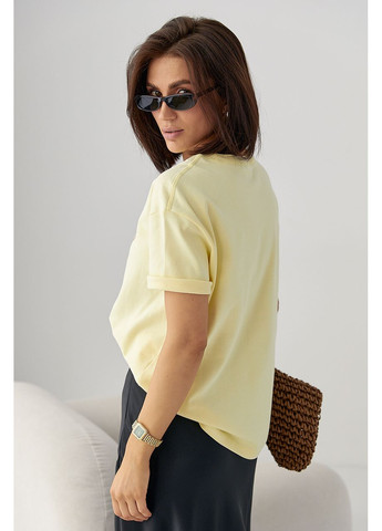 Бавовняна футболка з ведмедиками Lurex - (328633541)