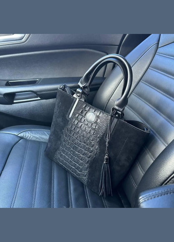 Сумка жіноча замшева велика PTR No Brand (317764110)