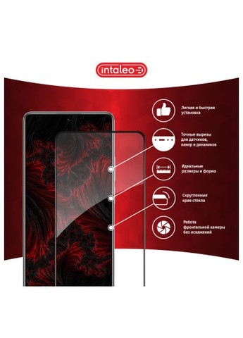 Скло захисне (1283126518775) Intaleo Full Glue Xiaomi Mi 11T Pro Black (366522370)
