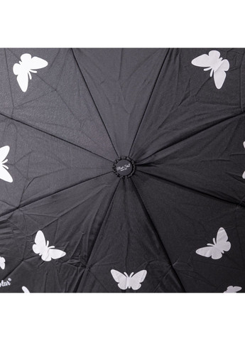 Чёрный зонт полуавтомат складной 97 см, черный yiwu hp-23-2b (364685020)