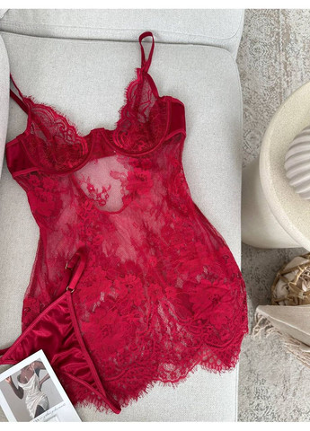 Пеньюар красный Vital-Textile 044/106 (361853697)