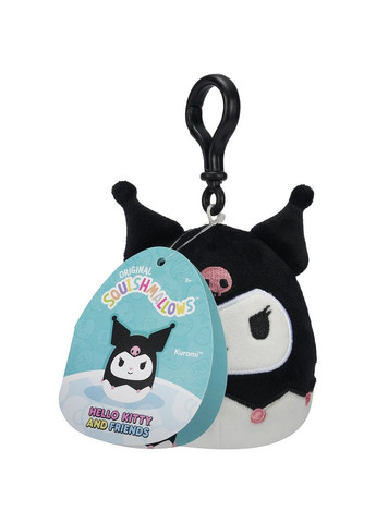 Мягкая игрушка-брелок Hello Kitty Куроми на клипсе, 9 см () Squishmallows SQSN00277 (328396535)