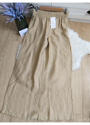 Широкі штани з еластичним поясом Zara (352767248)