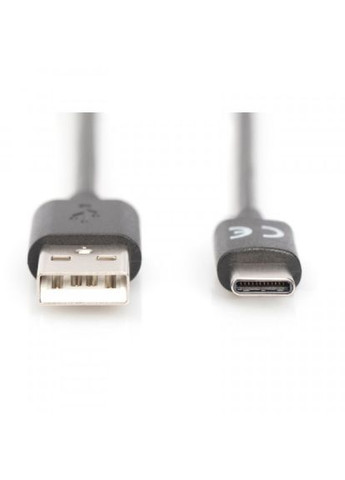 Дата кабель USB 2.0 AM to TypeC 1.8m (AK-300136-018-S) Digitus usb 2.0 am to type-c 1.8m (268146129)