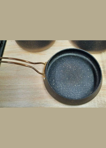 Набор посуды кастрюль премиум класса O.M.S. Collection 3041 с гранитно-мраморным покрытием (Турция) No Brand (317173176)