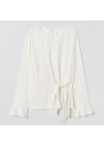 Белая блуза женская H&M