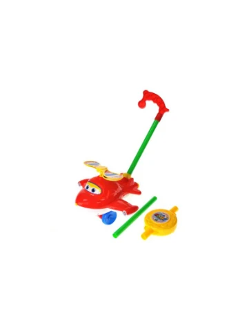 Каталка 9921A "Літачок" з музикою і світлом, в кульку р.35*26*15 см YG Toys (389886122)