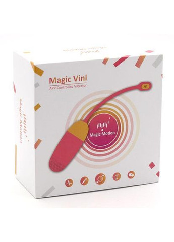 Смарт-виброяйцо Magic Motion Vini Orange, управление со смартфона No Brand (303907473)