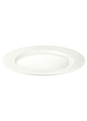 Тарілка ІКЕА OFANTLIGT 28 см білий (60319024) IKEA (267900547)
