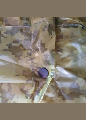 Многоразовый дождевик плащ тактический на кнопках с капюшоном ПИКСЕЛЬ, размер универсальный L-5XL (50-60) Eva (301536163)