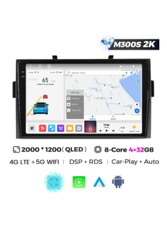 Штатна магнітола MS 2k Geely MK 2 (2010-2015) CarPlay QleD Mekede (384274905)