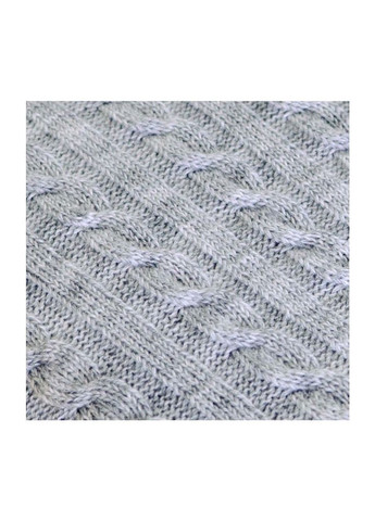 Плед Soft косы 90x130 см (m420212) Прованс Soft косы Серый 90x130 см (366563908)