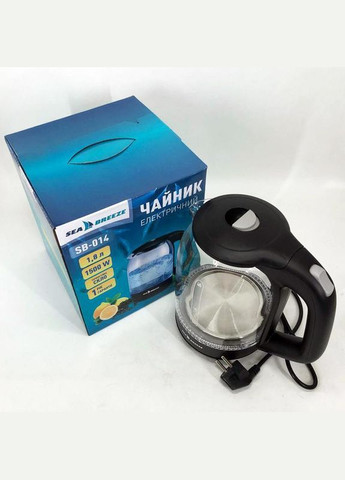 Електрочайник Sea Breeze SB-014 електрочайник з підсвіткою Прозорий 1,8 л 1500 Вт No Brand (317191414)