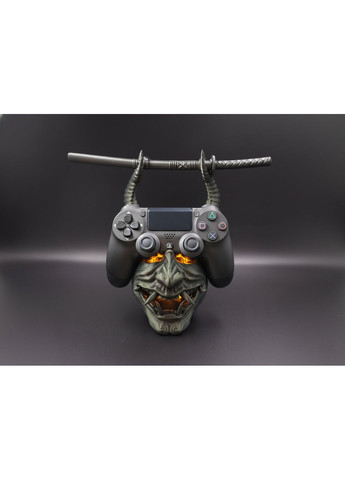 Держатель "Маска Они и Катана" (Ghost of Tsushima Style) No Brand (368771202)