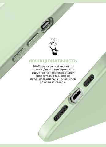 Чехол ICON2 MagSafe для Apple iPhone 15 Soft Mint (ARM77010) ArmorStandart (327883515)