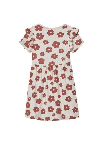 Бежева плаття в рубчик дитяче бавовняне Lupilu (345742869)