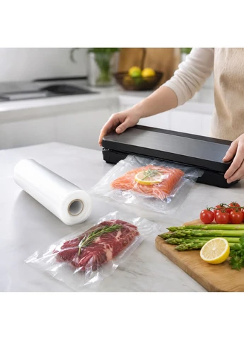 Пакеты для вакууматора Vacum rolls 30х500см / Пленка для вакуумного упаковщика Domotec (396699518)