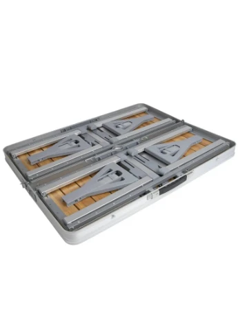 Стіл Bamboo Brown/Silver (1404800) () Bo-Camp DAS301454 (380887093)
