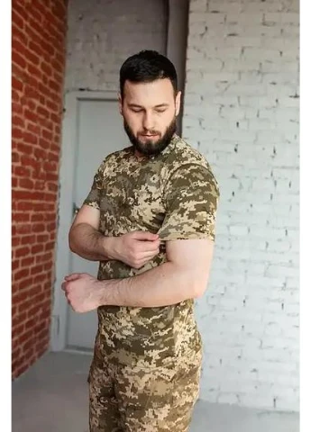 Тактична футболка Піксель No Brand (392685859)