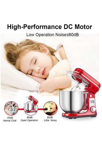 Кухонний міксер BM601 потужністю 1200 Вт, вінчик для вершків і яєць, тістомісильник BioloMix (351505695)