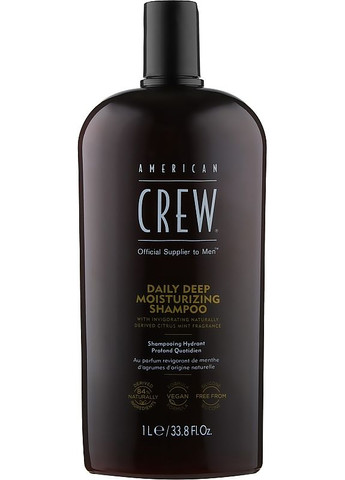 Шампунь для глибокого зволоження Daily Deep Moisturizing Shampoo 450ml (2-948560) American Crew (369797390)