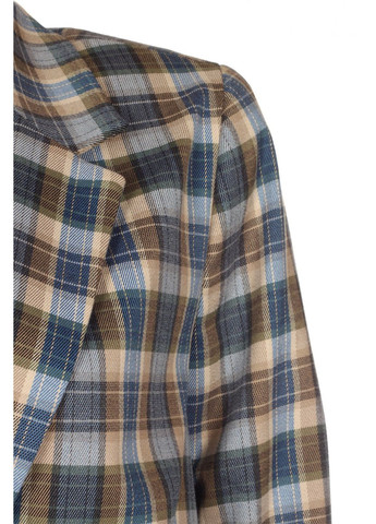 Жіночий подовжений жакет оверсайз у клітинку (ll171025589) LadyLike (333341313)