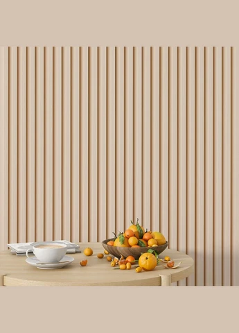 Декоративная стеновая рейка 3000*160*23мм (D) 3DPanda-1858 Sticker Wall (323155294)
