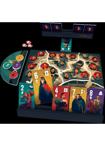 Настольная игра Дракула против Ван Хельсинга (Dracula vs Van Helsing) Games7Days (371877218)