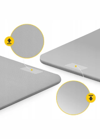 Коврик (мат) спортивный NBR 180 x 60 x 1.5 см для йоги и фитнеса Grey () 4FIZJO P-5907739311214 (341528755)