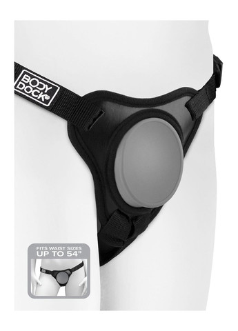 Трусики для страпону Body Dock Elite Mini Harness, чорні Pipedream (364196635)