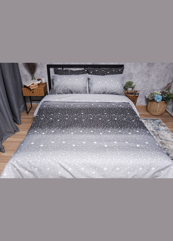 Комплект постельного белья Микросатин Premium «» двуспальный 175х210 наволочки 2х40х60 (MS-820005115) Moon&Star starry night (293148335)