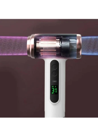 Акумуляторний фен для сушіння волосся бездротовий портативний 200W Home (360867156)