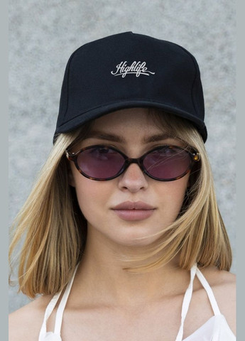 Кепка бейсболка тракер з принтом Highlife Black Without (341086828)