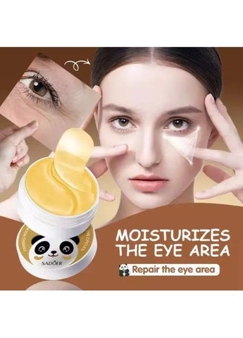 Гидрогелевые патчи для кожи вокруг глаз SADOER Eye Mask Golden Snail с экстрактом золотой улитки, 60 шт Bioaqua (362588606)