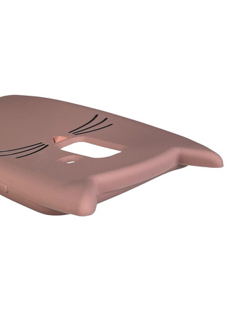 Чохол для Galaxy A6 Plus 2018 SM-A605 дитячий з котиком на самсунг а6 плюс 2018 а605 бежевий Samsung (366018830)