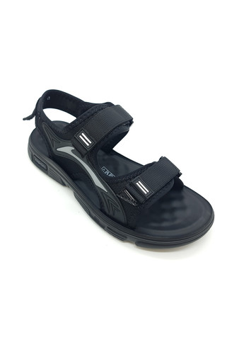 мужские сандалии черные текстиль ya-14-4 26 см (р) Yalasou