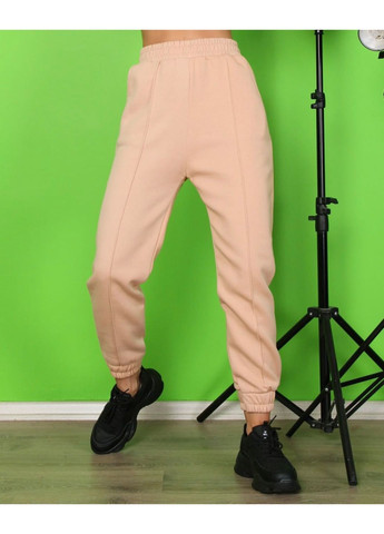 Бежевые джогеры утеплены флисом LSK Джогери (367055602)