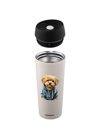 Термокухоль Coffee Time Maltipoo 450 мл Beige (AR2645MP) Ardesto (363837393)