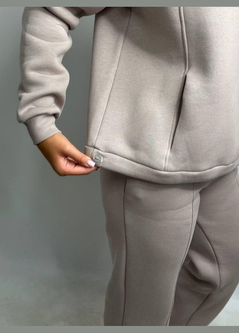 Спортивний костюм КОКЕТКА на флісі із затяжками ( ) Капучіно V.Velika (316633060)