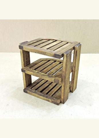 Полиця настільна з дерева Алмати капучино (ПСТ-000109) No Brand (327867887)