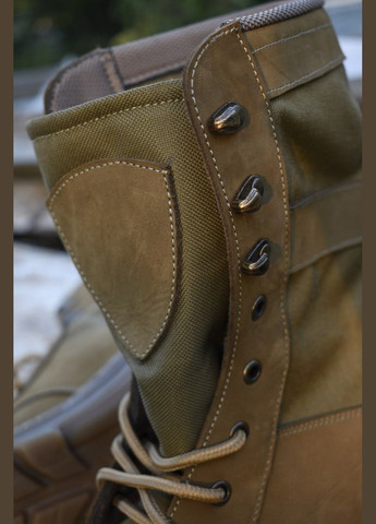 Військові Чоловічі Тактичні Берці Зимові. 36-48р Койот. Гідрофобна натуральна шкіра! MSZM-1008 No Brand (301148260)