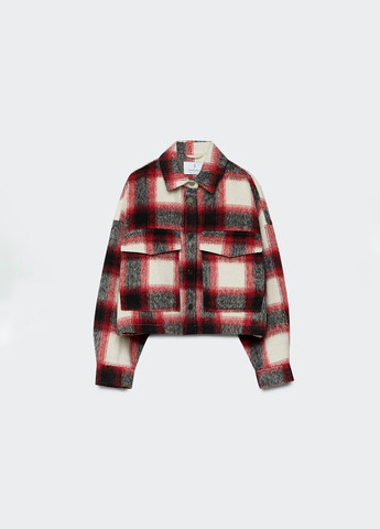 Темно-червона куртка Stradivarius