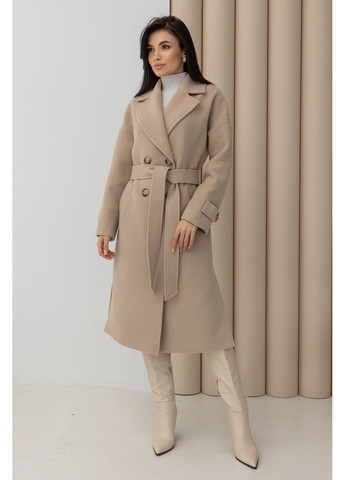 Песочное зимнее Пальто зимнее S06 CHICLY