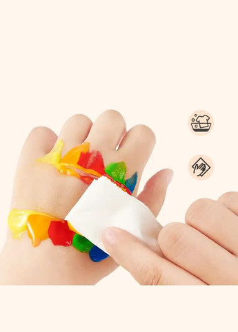 Дитячі пальчикові фарби 8 кольорів ( MD4110 ) MiDeer (338435356)