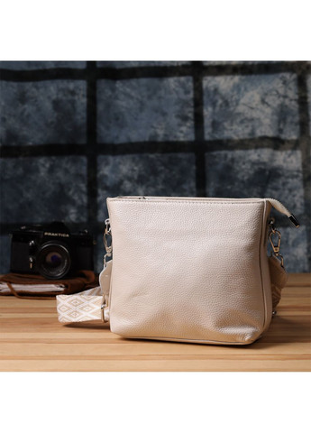 Повседневная плечевая сумка из натуральной кожи 22915 Vintage (349442751)