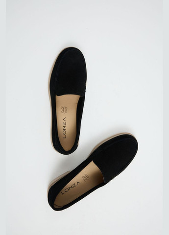 Lonza Туфли 198803 черный з натуральная замша, украина — демисезон (325431771)