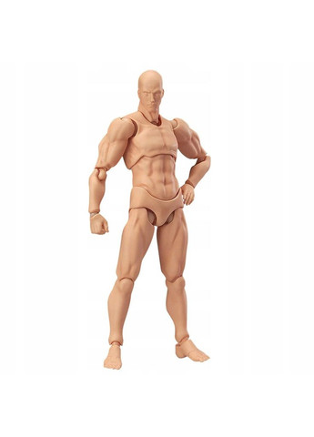 Рухомі фігурки для художника 2шт з підставкою 13 см, манекени людини шарнірний No Brand (361669555)